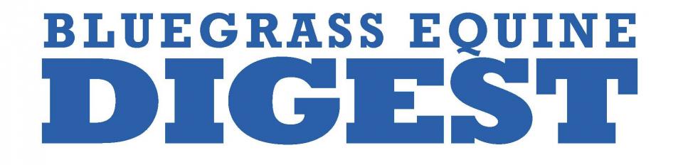 Bluegrass Equine Digest logo in blue
