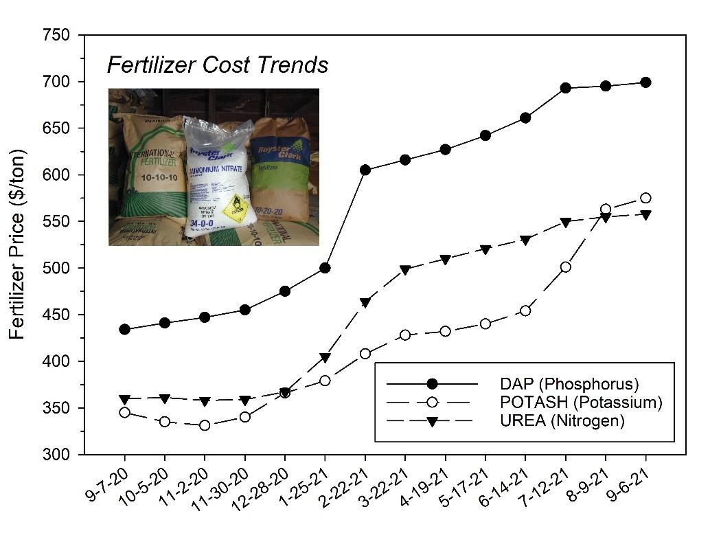 Fertilizer cost trends