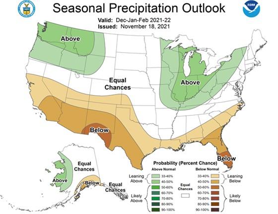 Seasonal Precipitation Outlook