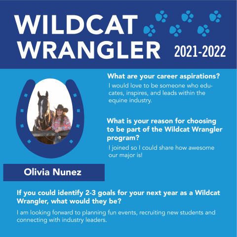 Wildcat Canter Bio for Olivia Nunez